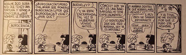 Miguelito conoce a Burocracia